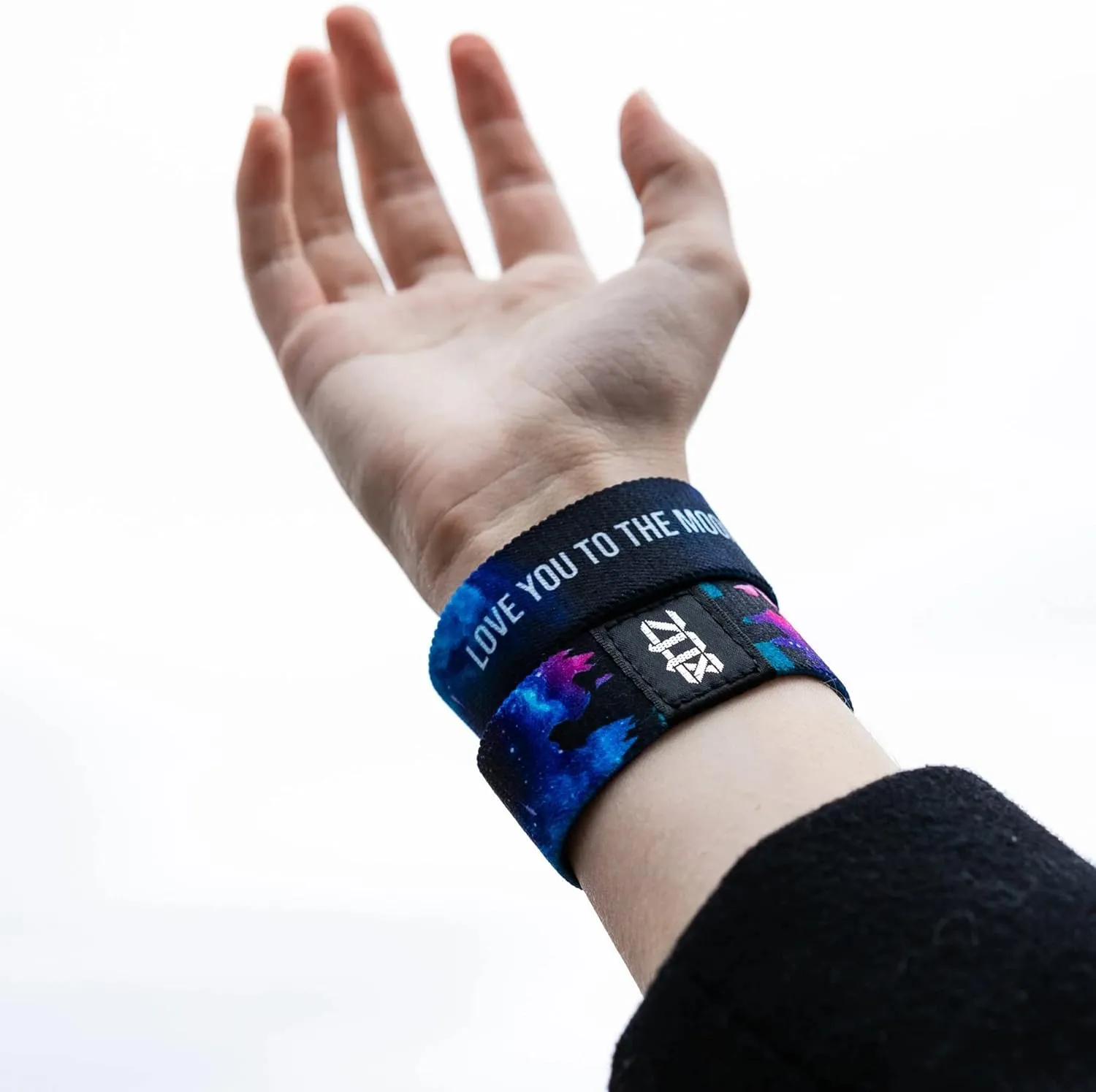 ZOX Bracelets  Stretchy Elastic Band with Motivational Affirmations and Beautiful Artwork, Great Wristband Gift for Men & Women of All Ages