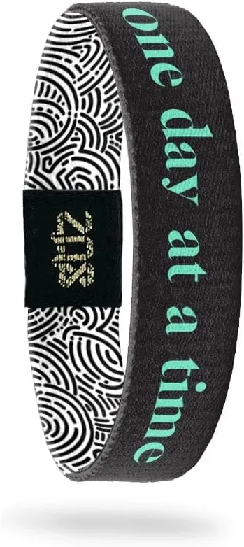 ZOX Bracelets  Stretchy Elastic Band with Motivational Affirmations and Beautiful Artwork, Great Wristband Gift for Men & Women of All Ages