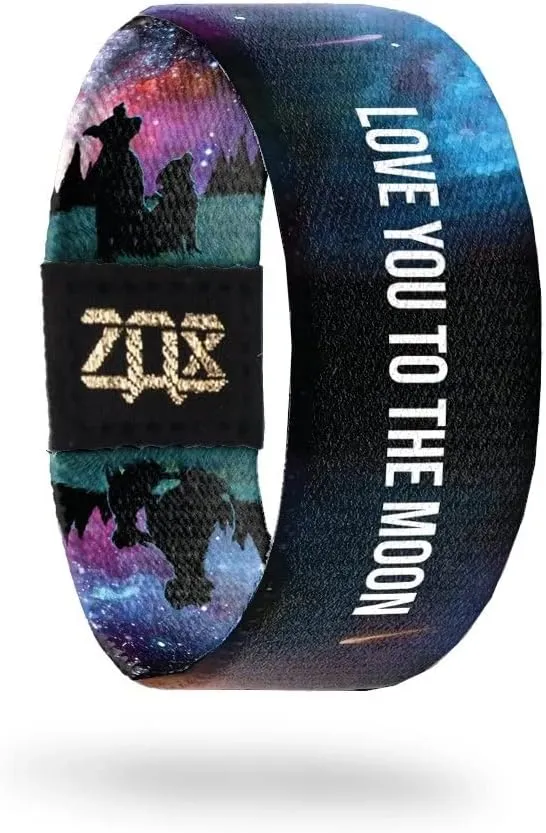 ZOX Bracelets  Stretchy Elastic Band with Motivational Affirmations and Beautiful Artwork, Great Wristband Gift for Men & Women of All Ages