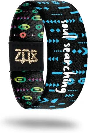ZOX Bracelets  Stretchy Elastic Band with Motivational Affirmations and Beautiful Artwork, Great Wristband Gift for Men & Women of All Ages
