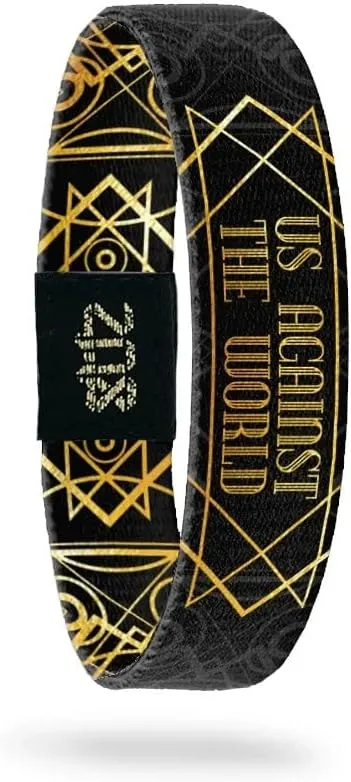 ZOX Bracelets  Stretchy Elastic Band with Motivational Affirmations and Beautiful Artwork, Great Wristband Gift for Men & Women of All Ages
