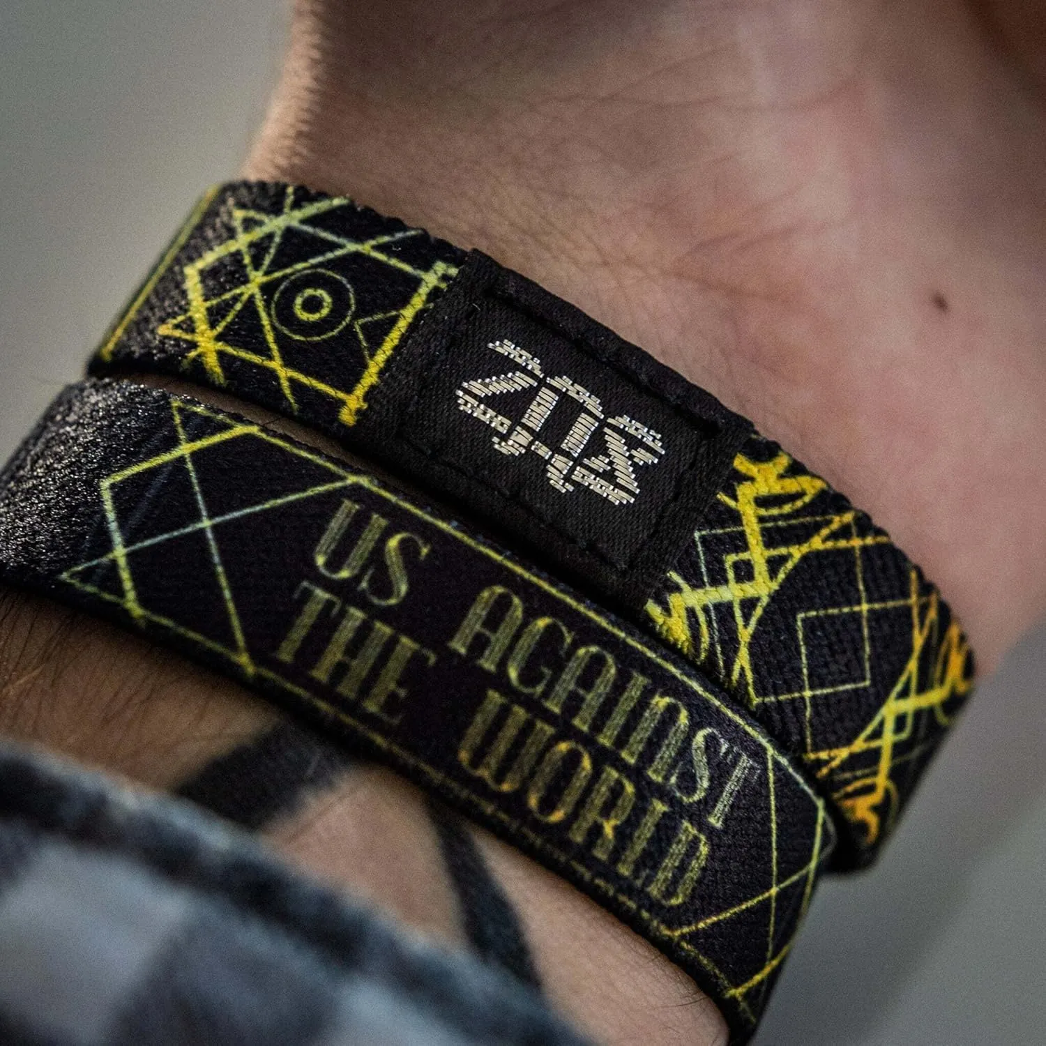 ZOX Bracelets  Stretchy Elastic Band with Motivational Affirmations and Beautiful Artwork, Great Wristband Gift for Men & Women of All Ages