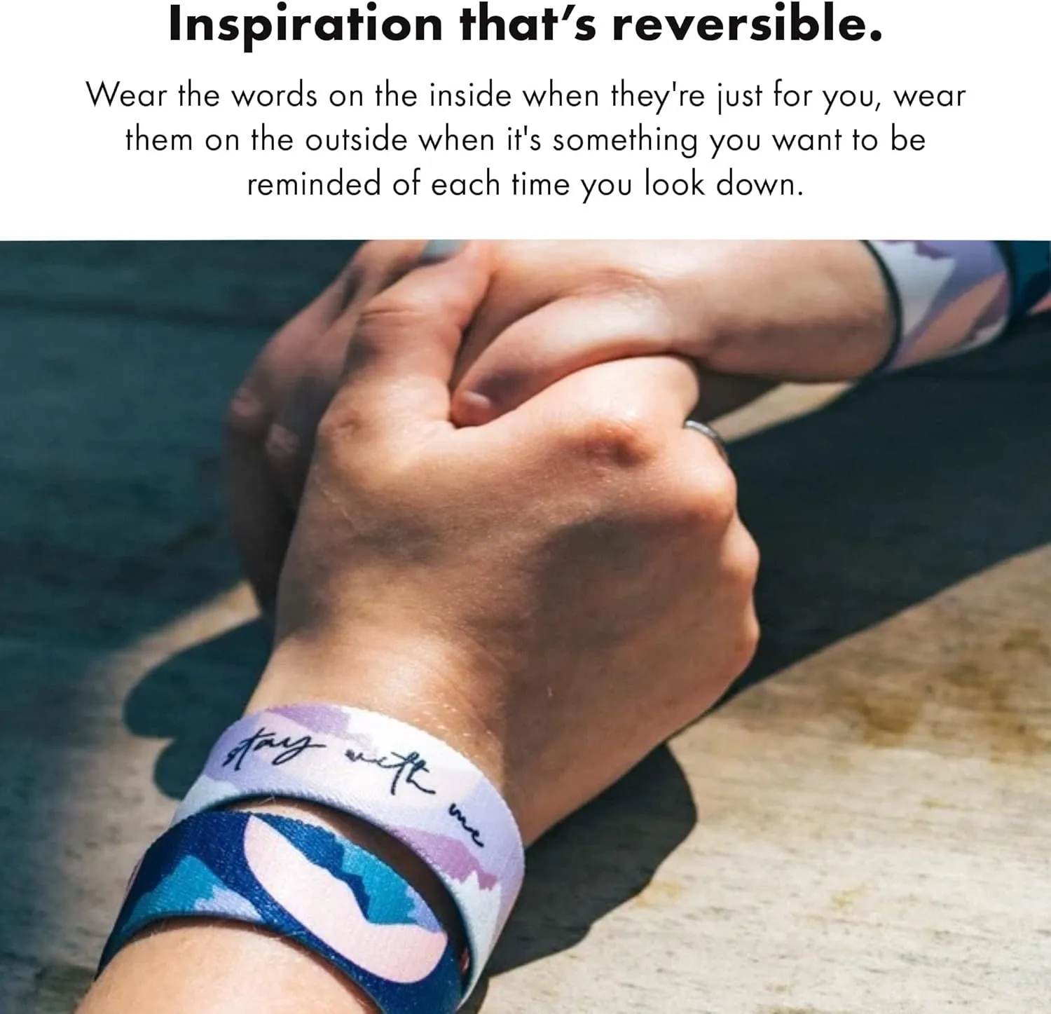 ZOX Bracelets  Stretchy Elastic Band with Motivational Affirmations and Beautiful Artwork, Great Wristband Gift for Men & Women of All Ages