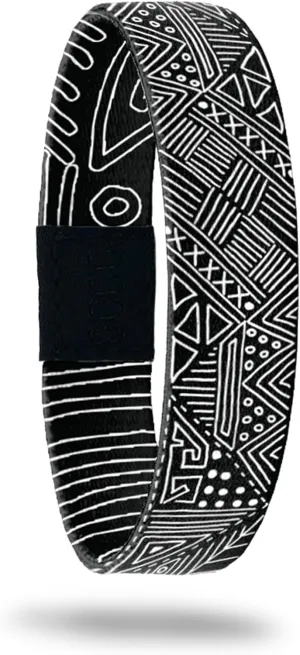 ZOX Bracelets  Stretchy Elastic Band with Motivational Affirmations and Beautiful Artwork, Great Wristband Gift for Men & Women of All Ages